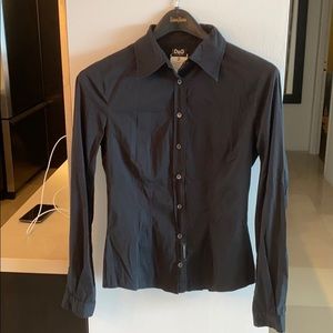 D&G stretch black shirt